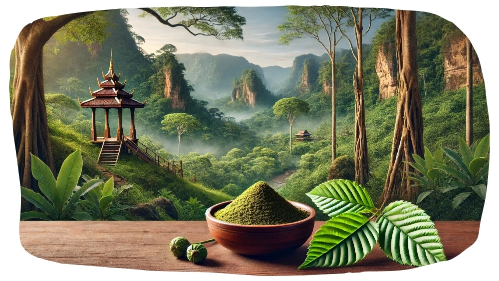 Kra Thum Khok - Mitragyna Hirsuta Pulver